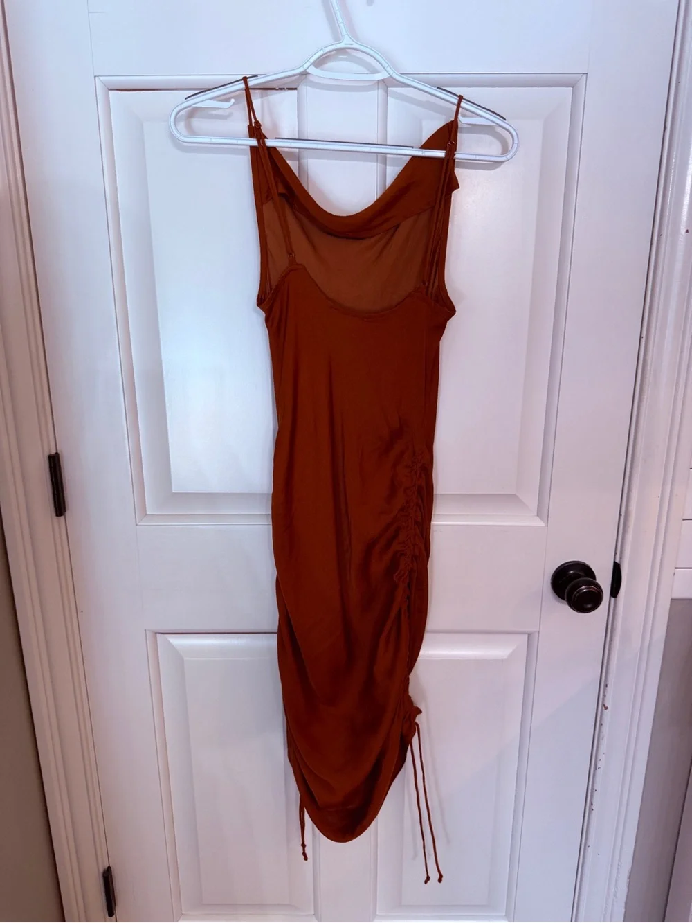 Intimately Free People Day To Night Slip Dress in Cinnaber/Rust XS 25667